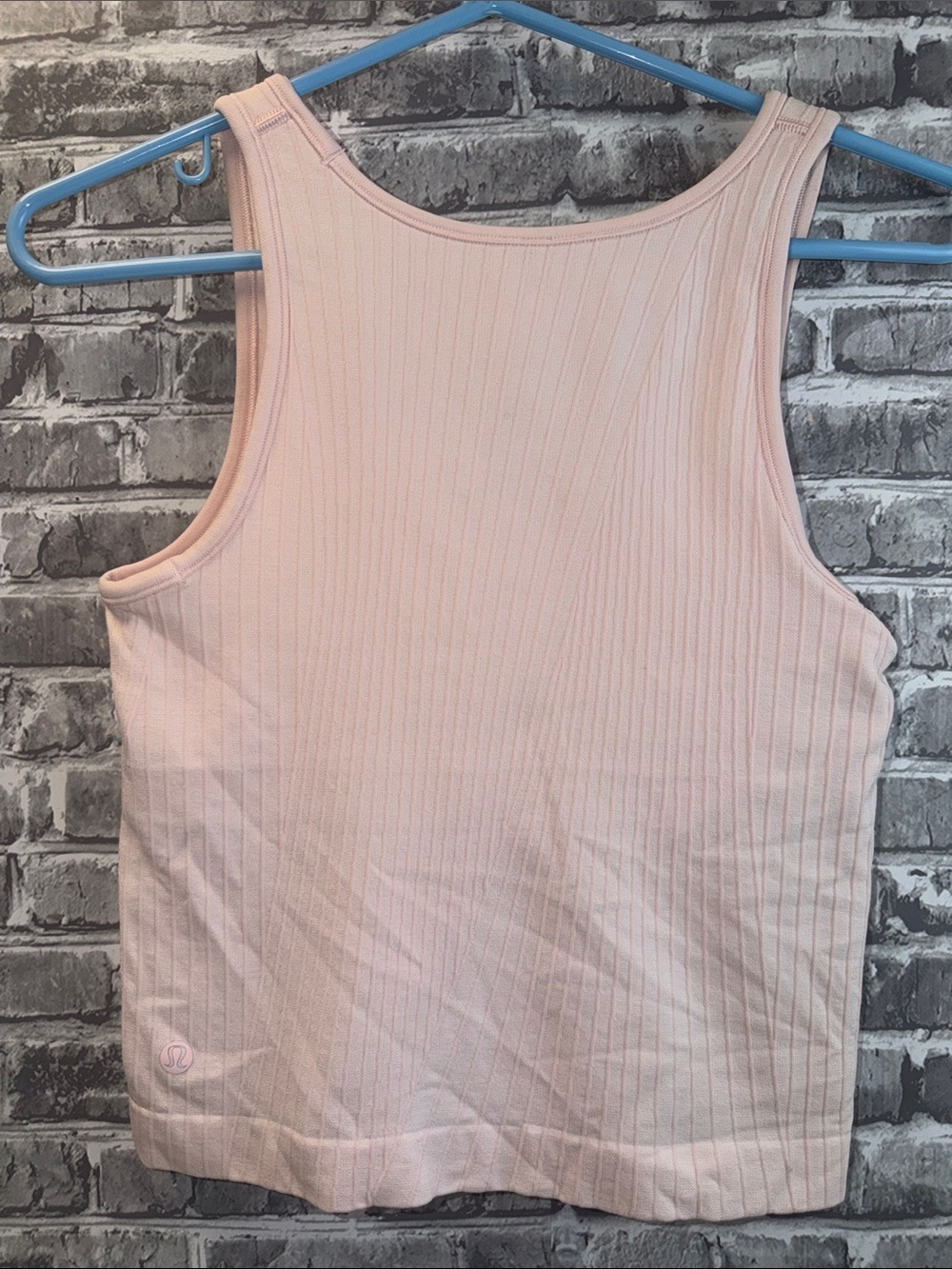 lululemon‎ athletica Light Pink Ribbed Tank